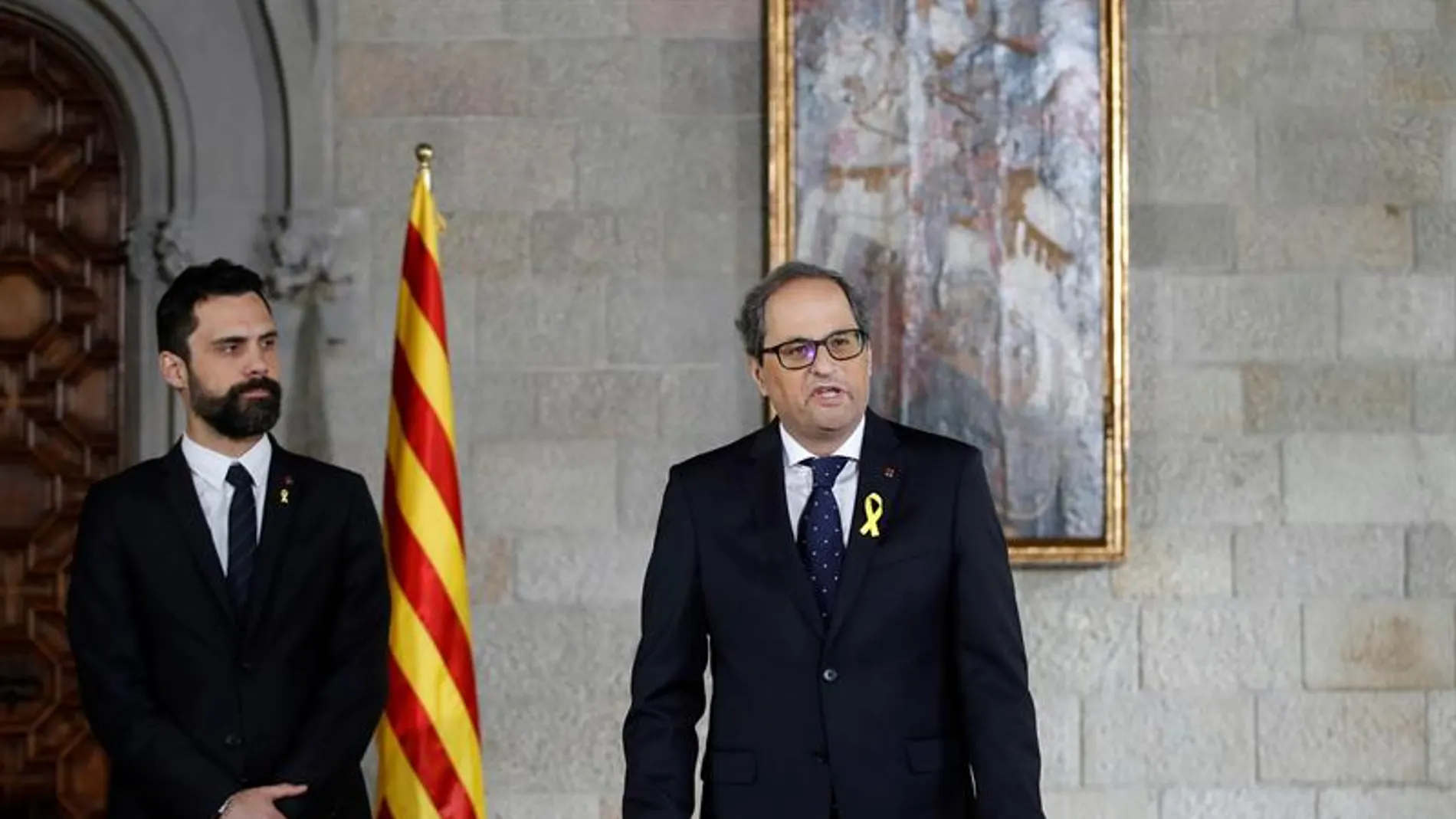 Quim Torra toma posesión Quim Torra toma posesión