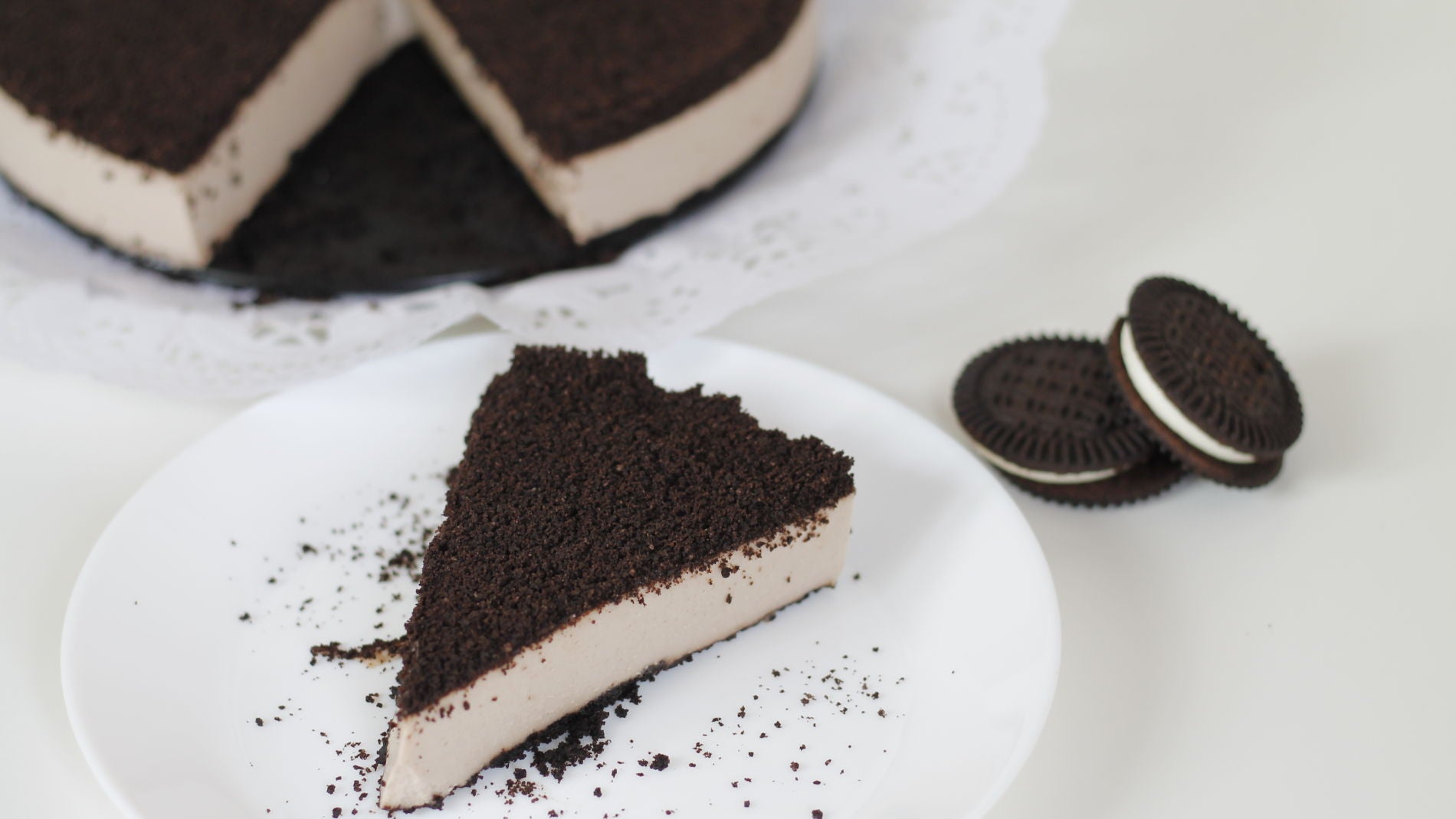 Tarta Oreo sin gluten y sin lactosa