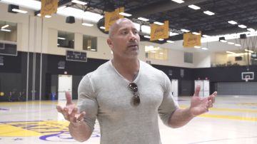 The Rock en su discurso