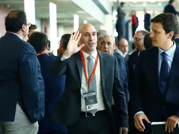 Luis Rubiales, presidente de la Federación Española de Fútbol Luis Rubiales, presidente de la Federación Española de Fútbol