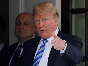 El presidente de Estados Unidos, Donald Trump El presidente de Estados Unidos, Donald Trump