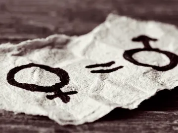 Símbolos masculino y femenino Símbolos masculino y femenino