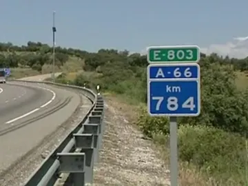 Accidente ne la A-66 en Sevilla Accidente ne la A-66 en Sevilla