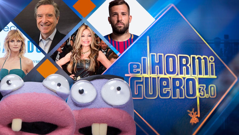 Amaia Salamanca, Iñaki Gabilondo, La Toya Jackson y Jordi Alba en 'El Hormiguero 3.0'