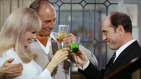 Fotograma de la película 'Peppermint Frappé'. De Carlos Saura.