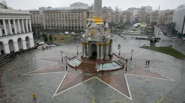 Maidan Nezalezhnosti en Kiev