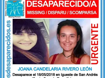 Joven desaparecida Tenerife Joven desaparecida Tenerife