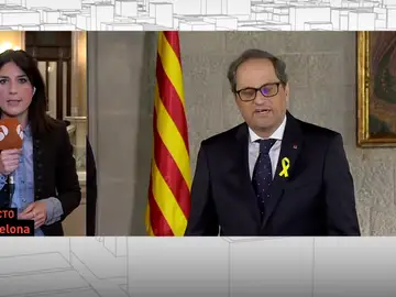 Torra pospone hasta el lunes su visita a los políticos independentistas encarcelados por "petición de Interior" Torra pospone hasta el lunes su visita a los políticos independentistas encarcelados por "petición de Interior"