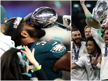 La Super Bowl vs. la final de la Champions... ¿Quién sale vencedor del duelo? La Super Bowl vs. la final de la Champions... ¿Quién sale vencedor del duelo?
