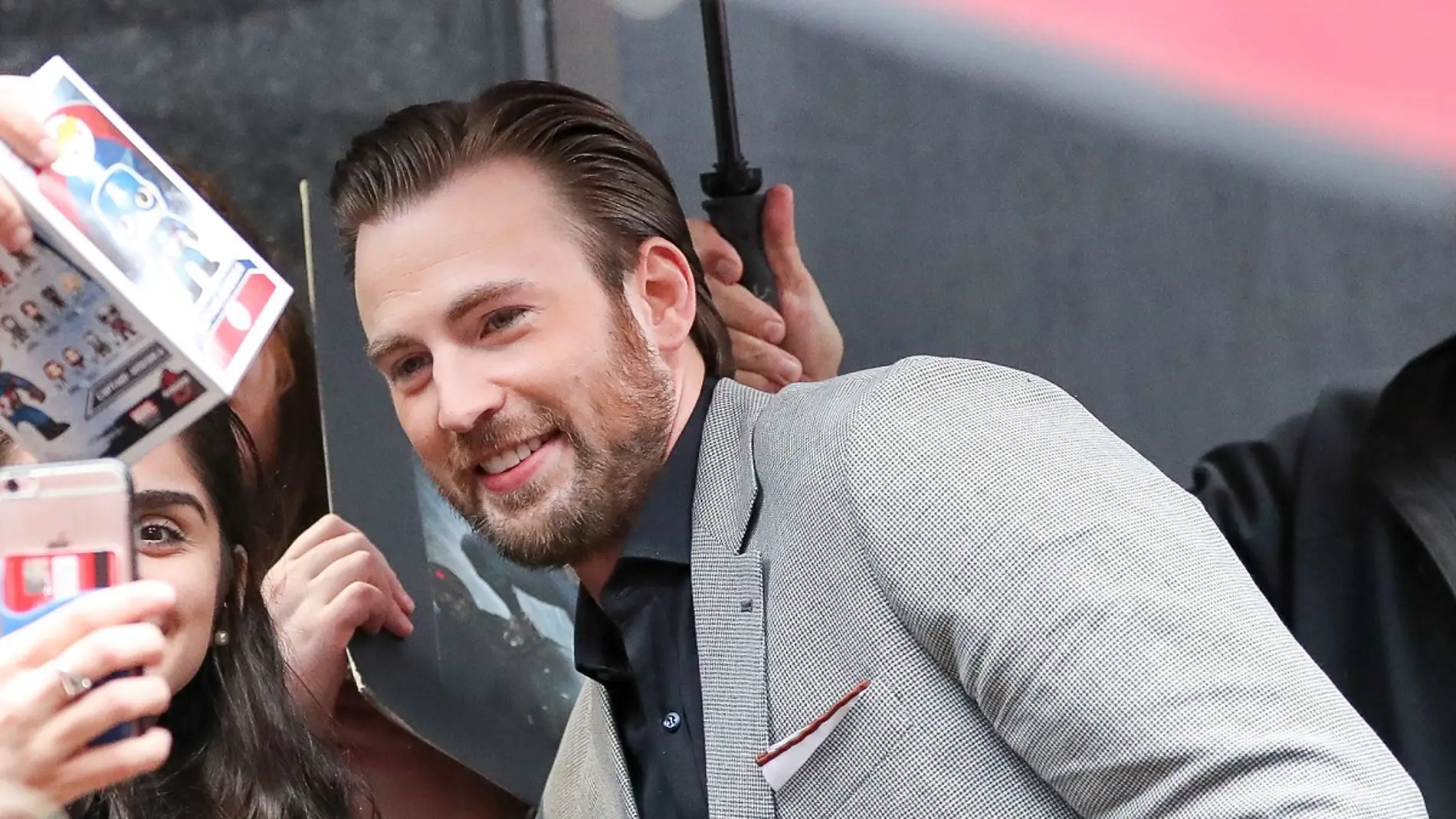 Chris Evans de premiere