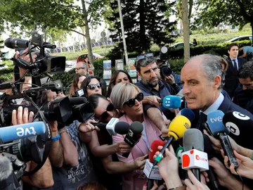 Francisco Camps ante los medios Francisco Camps ante los medios