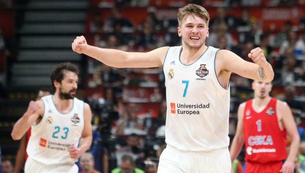 Doncic, con el Real Madrid