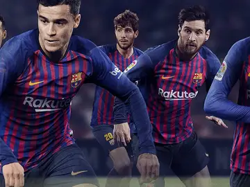 La nueva camiseta del Barcelona La nueva camiseta del Barcelona