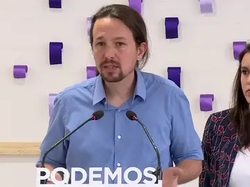 Pablo Iglesias e Irene Montero Pablo Iglesias e Irene Montero