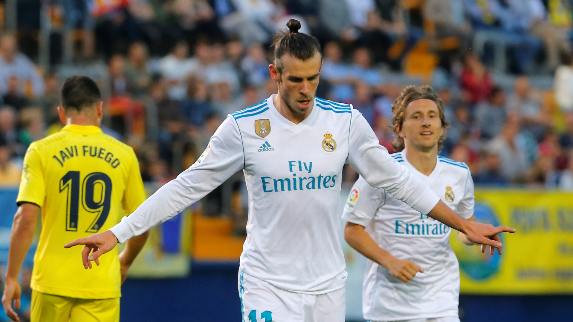 Bale celebrando un gol