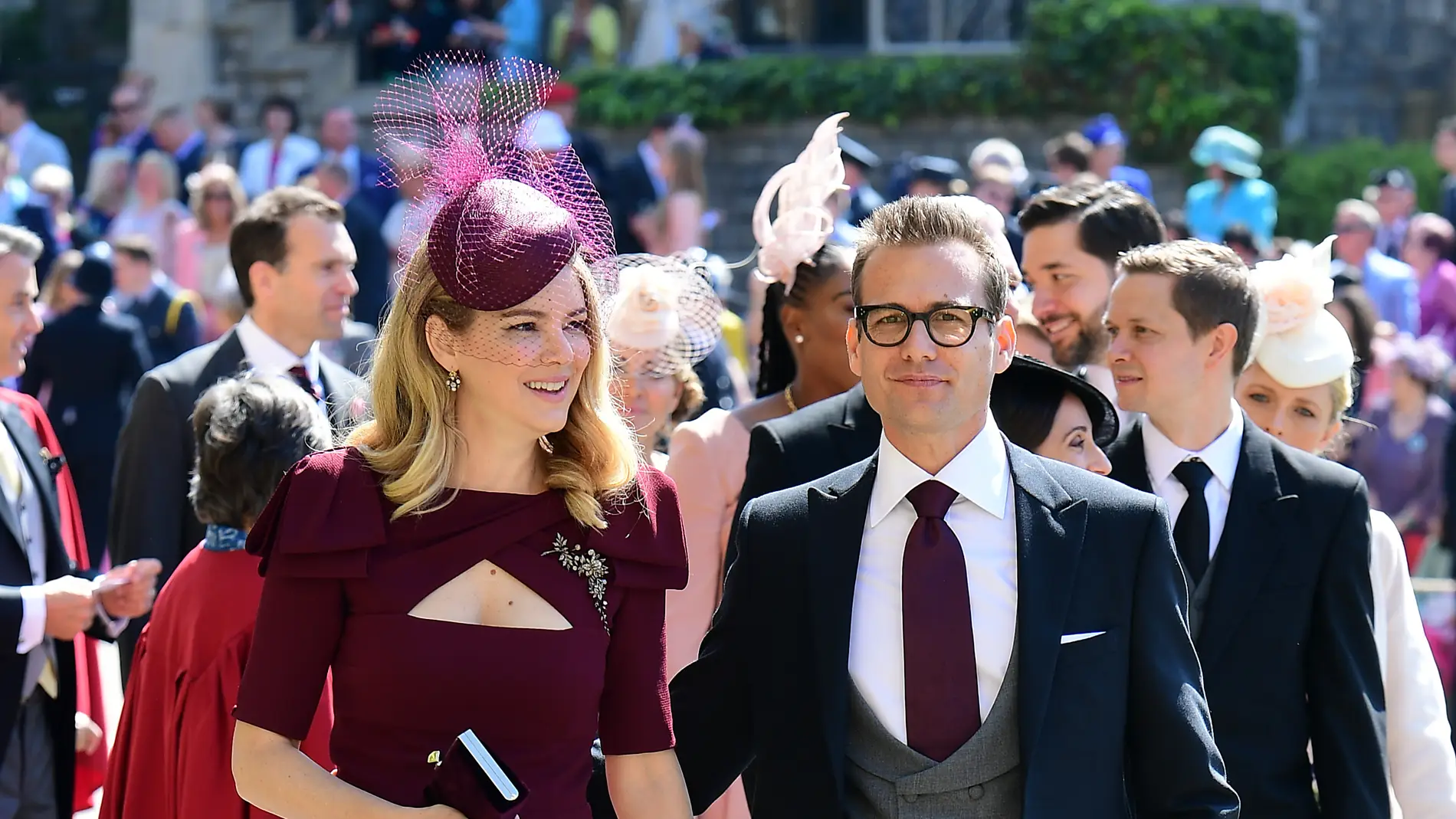 El actor de 'Suits' Gabriel Macht y su mujer Jacinda Barrett
