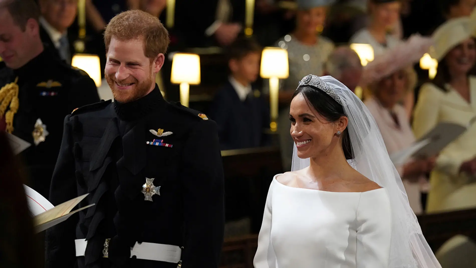El príncipe Harry y Meghan Markle se dan el 'sí quiero'