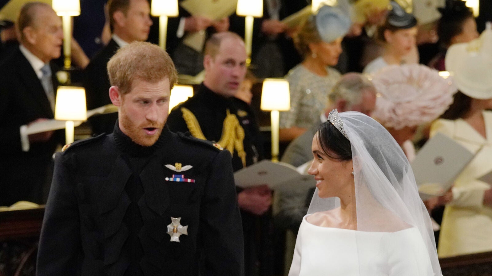 El comentado momento en el que el príncipe Harry ha visto a Meghan Markle vestida de novia 