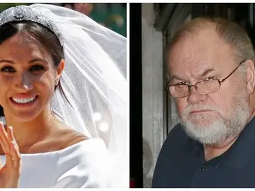 El padre de Meghan Markle, Thomas Markle El padre de Meghan Markle, Thomas Markle