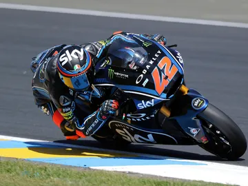 Bagnaia, en su moto Bagnaia, en su moto