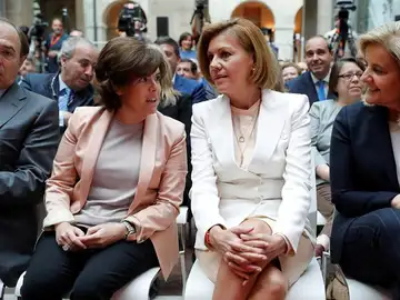 Sáenz de Santamaría, Cospedal y Báñez Sáenz de Santamaría, Cospedal y Báñez