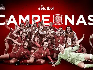 La selección española femenina sub-17 se proclama campeona de Europa La selección española femenina sub-17 se proclama campeona de Europa