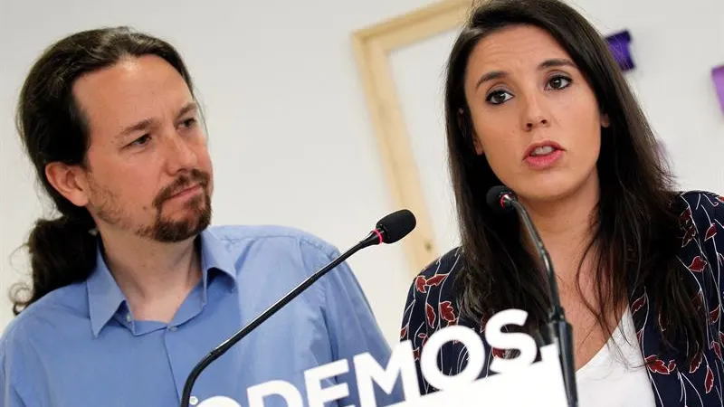 Pablo Iglesias e Irene Montero Pablo Iglesias e Irene Montero