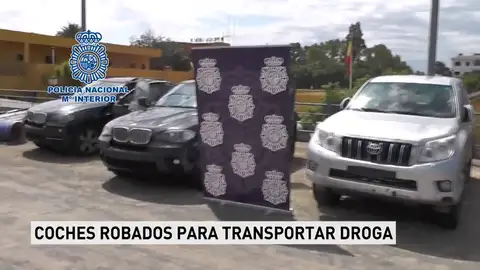 Coches robados para transportar droga Coches robados para transportar droga