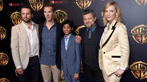 Andy Serkis y el reparto de 'Mowgli' Andy Serkis y el reparto de 'Mowgli'