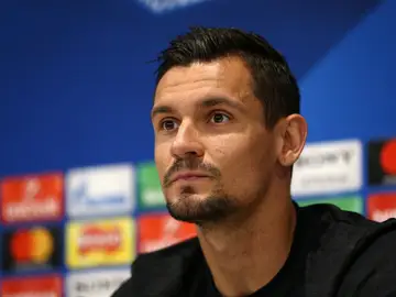 Dejan Lovren, en el Media Day del Liverpool Dejan Lovren, en el Media Day del Liverpool