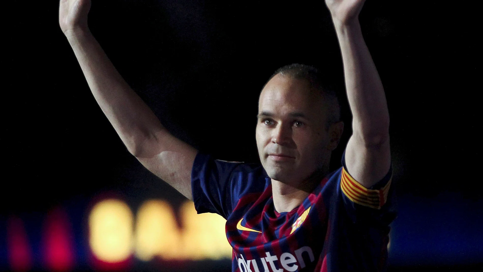 Andrés Iniesta se despide del Camp Nou Andrés Iniesta se despide del Camp Nou