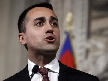 El líder del Movimiento Cinco Estrellas, Luigi Di Maio El líder del Movimiento Cinco Estrellas, Luigi Di Maio
