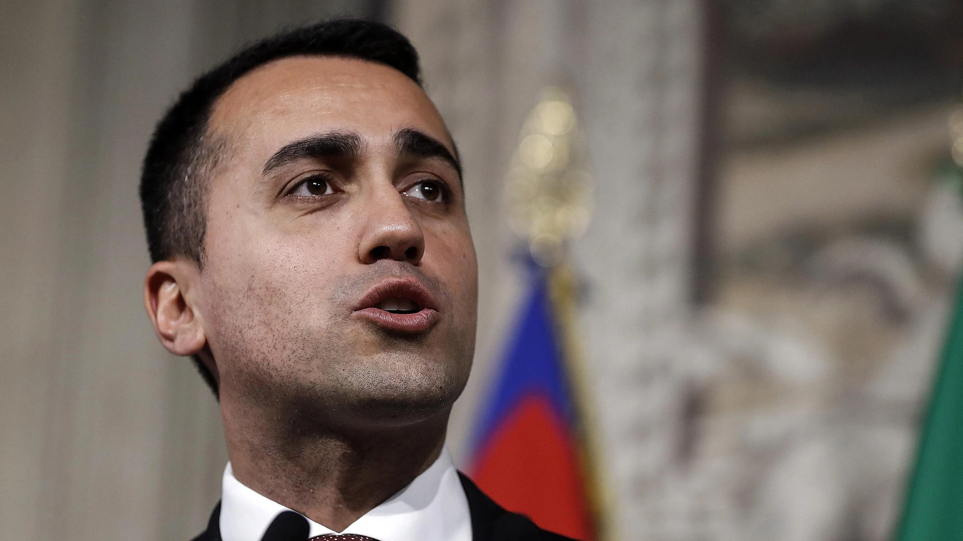 El líder del Movimiento Cinco Estrellas, Luigi Di Maio El líder del Movimiento Cinco Estrellas, Luigi Di Maio