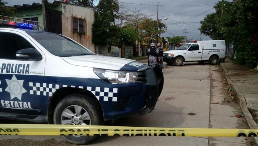 Policía en México