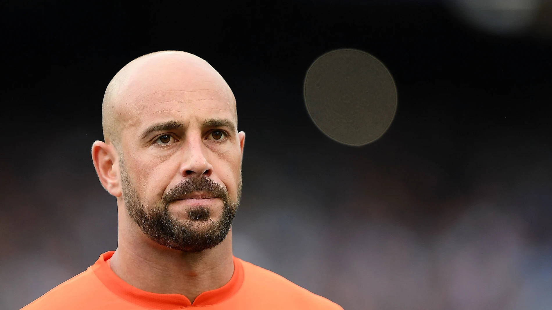 Pepe Reina, en un partido ante el Nápoles Pepe Reina, en un partido ante el Nápoles