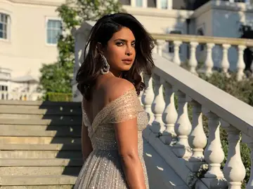Priyanka Chopra en la boda de Meghan Markle y el príncipe Harry Priyanka Chopra en la boda de Meghan Markle y el príncipe Harry