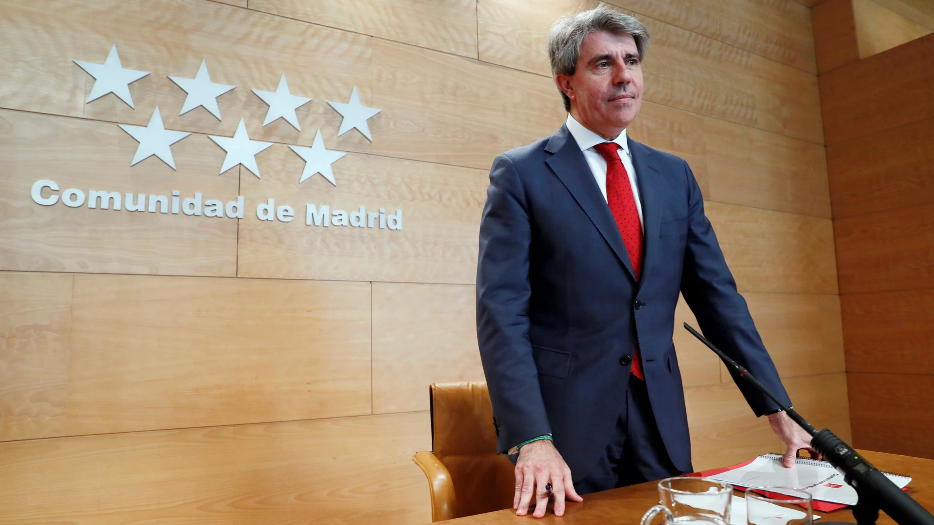 El presidente de la Comunidad de Madrid, Ángel Garrido El presidente de la Comunidad de Madrid, Ángel Garrido