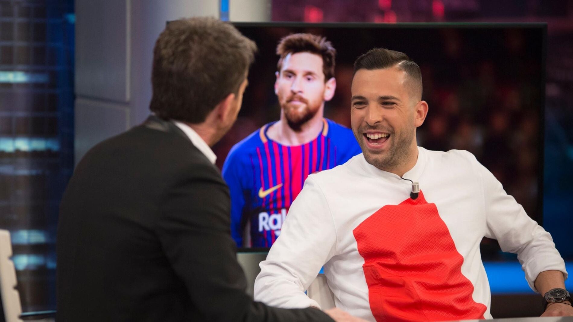"Estoy muy feliz de esta nueva etapa", Jordi Alba confiesa sus sentimientos en 'El Hormiguero 3.0'