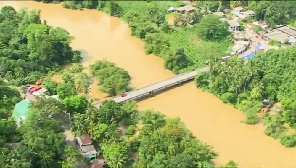 Se elevan a 8 los muertos y a 38.000 los afectados por el monzón en Sri Lanka
