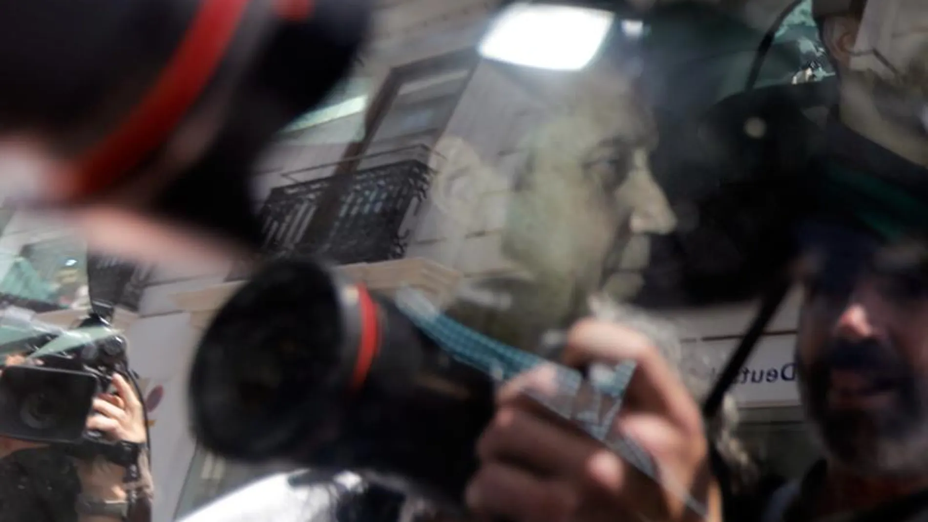 Zaplana, durante el traslado Zaplana, durante el traslado