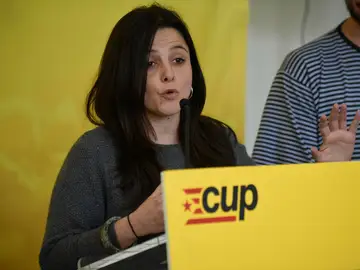 La diputada de la CUP Maria Sirvent La diputada de la CUP Maria Sirvent