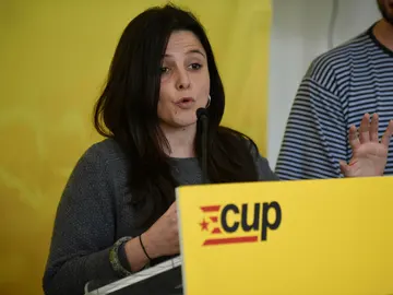 La diputada de la CUP Maria Sirvent La diputada de la CUP Maria Sirvent