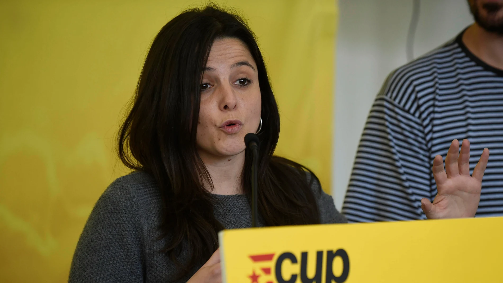 La diputada de la CUP Maria Sirvent La diputada de la CUP Maria Sirvent