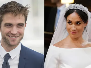 Robert Pattinson y Meghan Markle Robert Pattinson y Meghan Markle