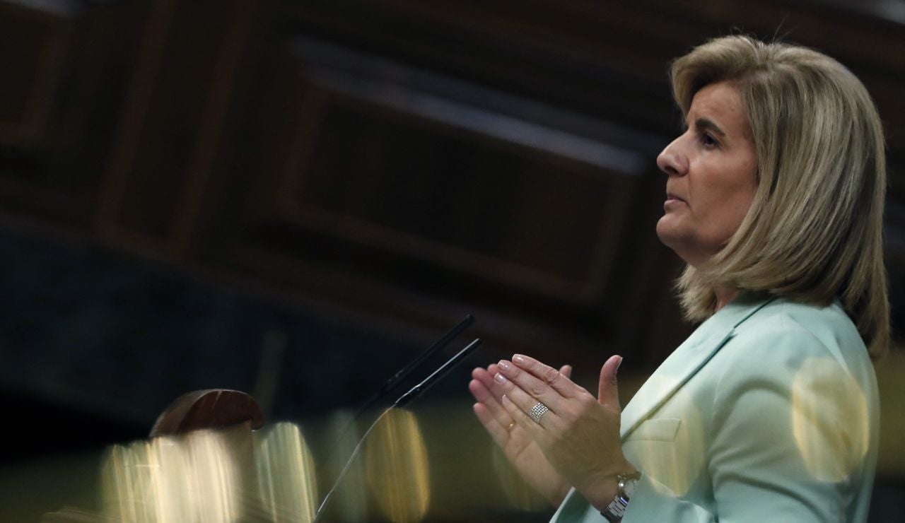 La ministra de Empleo, F&aacute;tima B&aacute;&ntilde;ez