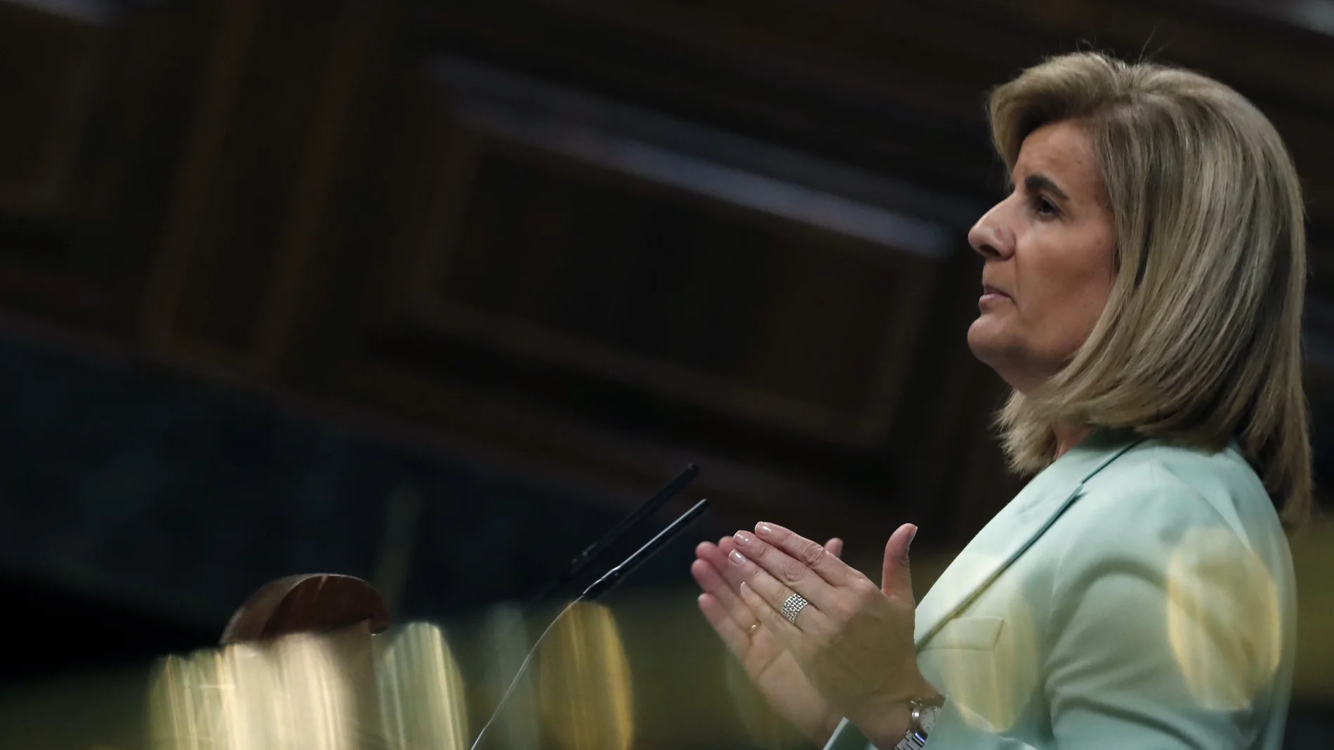 La ministra de Empleo, Fátima Báñez La ministra de Empleo, Fátima Báñez