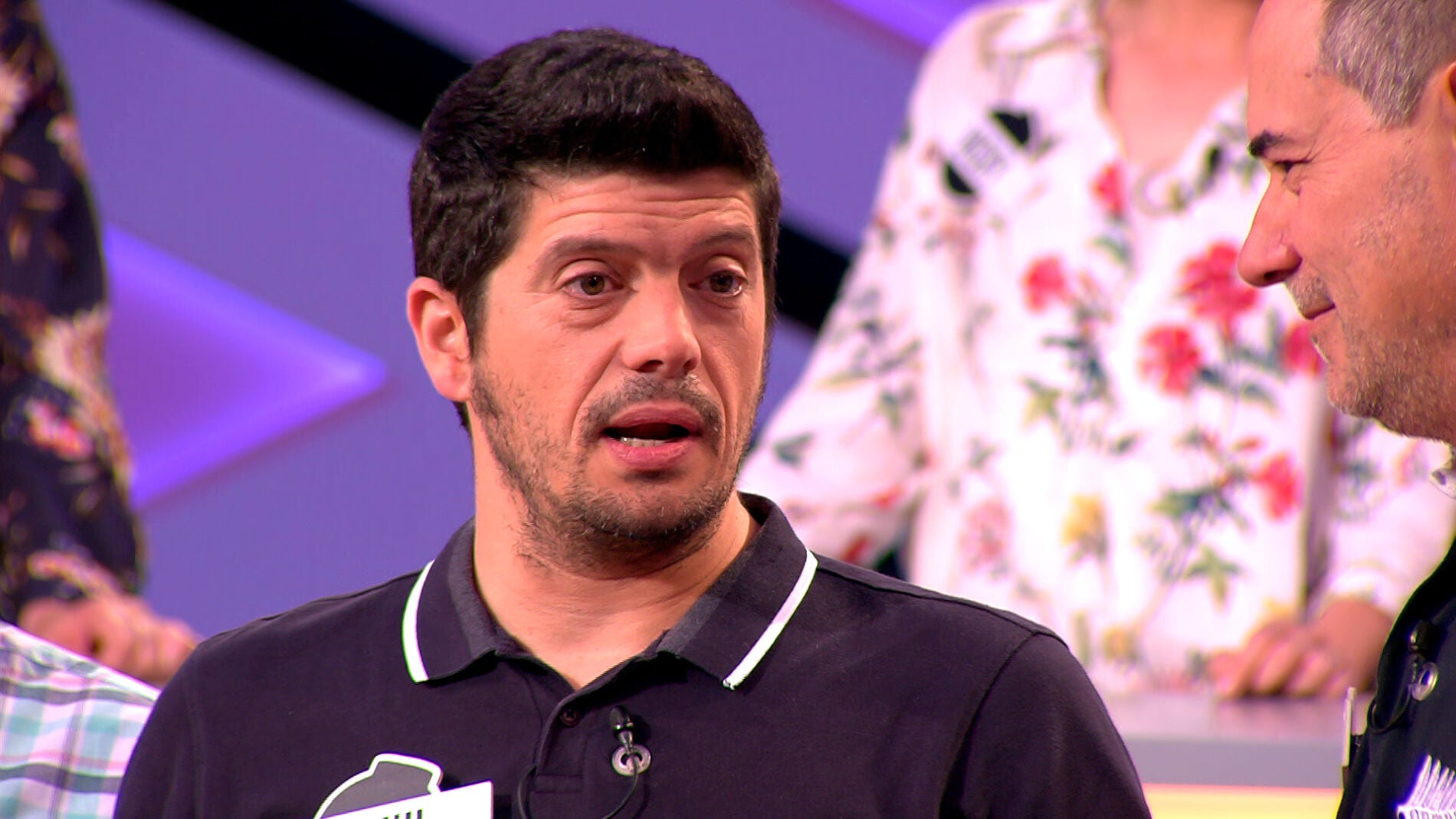 El bonito gesto de Manu, del equipo de 'Los Lobos', con su madre