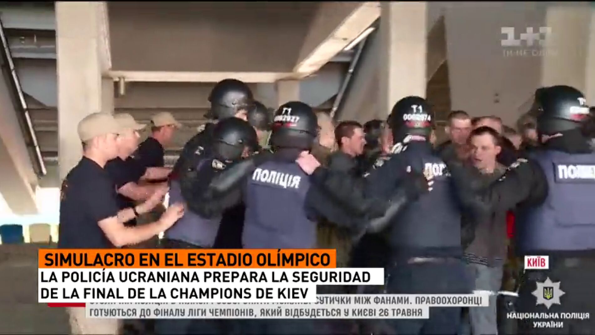 As&iacute; ser&aacute; la seguridad en Kiev para la final de la Champions entre Real Madrid y Liverpool