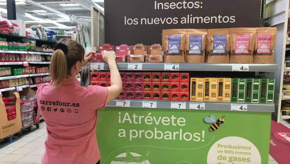 Carrefour insectos