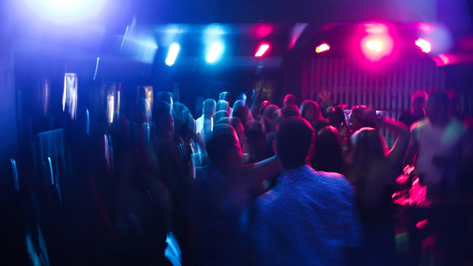 Imagen de archivo de una discoteca. Imagen de archivo de una discoteca.